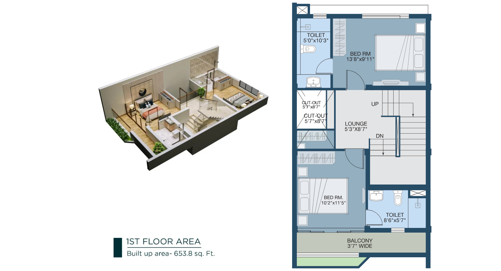 Mokshaah first floor layout
