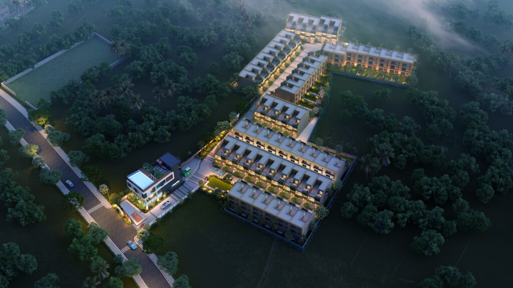 Mokshaah aerial view