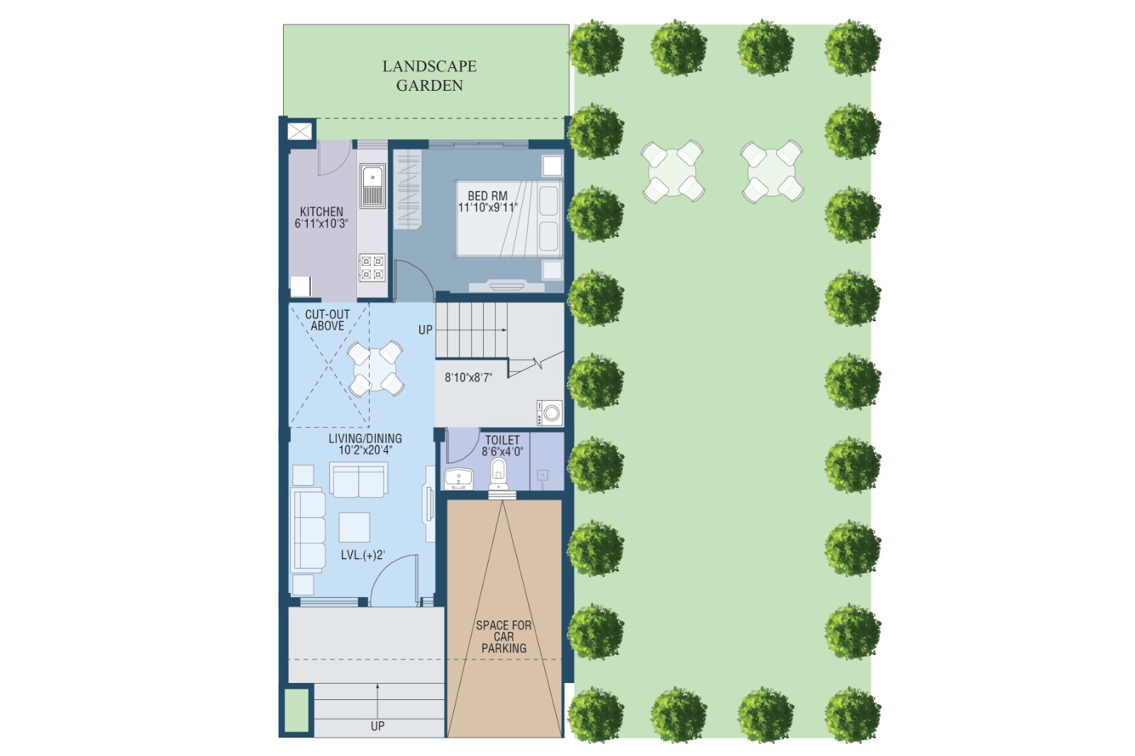 Mokshaah ground floor layout